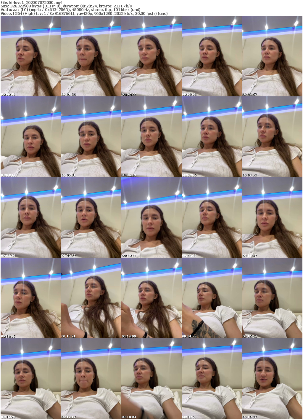 Preview thumb from kirlove1 on 2023-07-07 @ bongacams