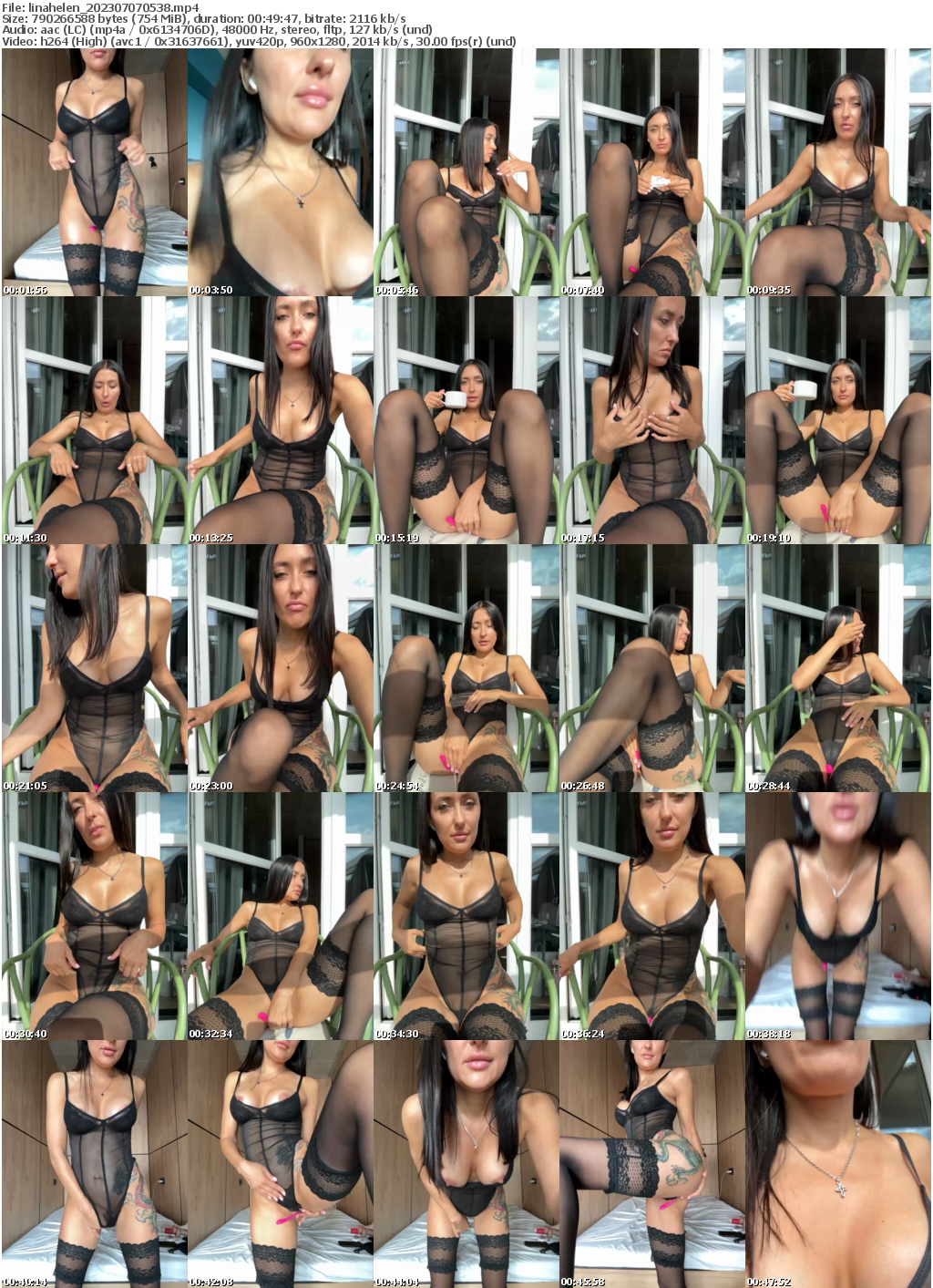 Preview thumb from linahelen on 2023-07-07 @ bongacams