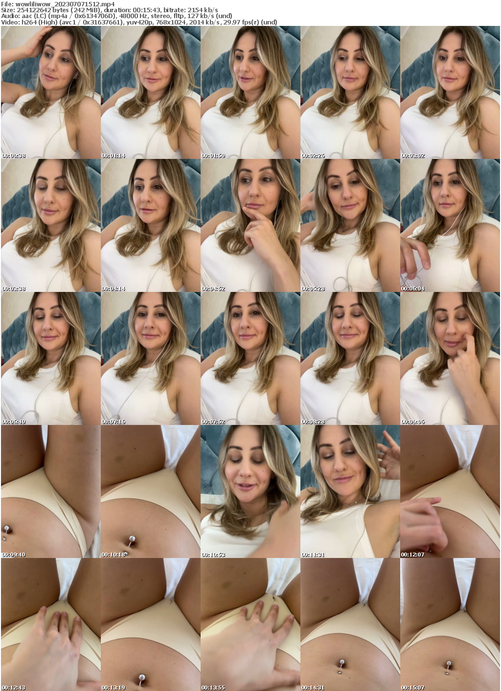 Preview thumb from wowliliwow on 2023-07-07 @ bongacams