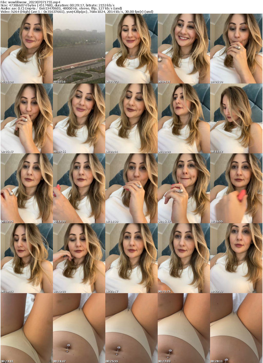 Preview thumb from wowliliwow on 2023-07-07 @ bongacams