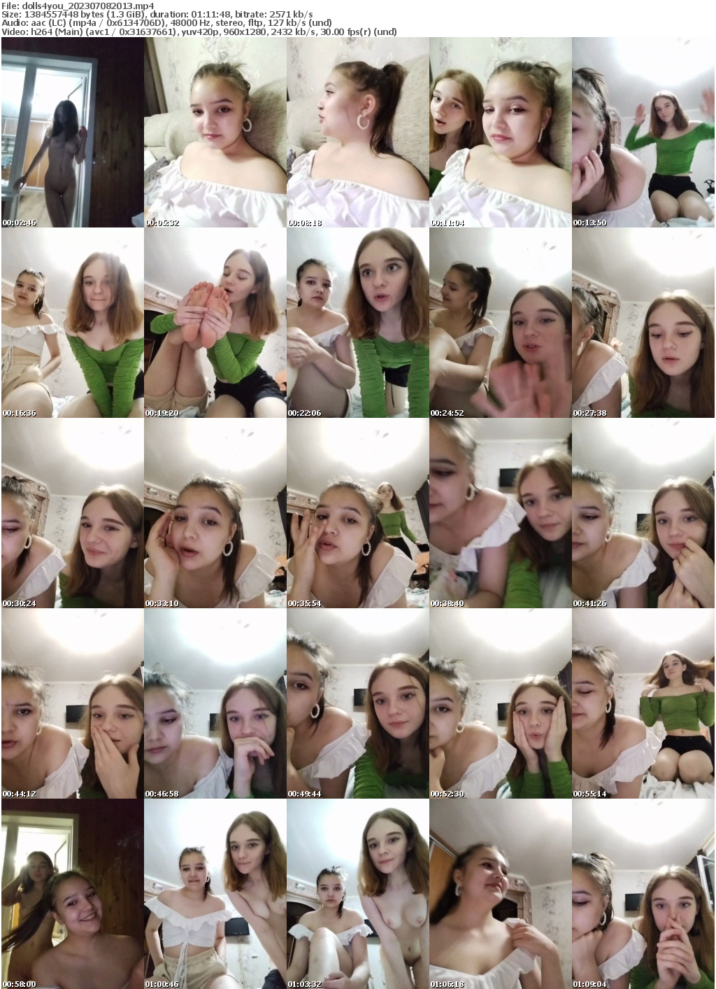 Preview thumb from dolls4you on 2023-07-08 @ bongacams