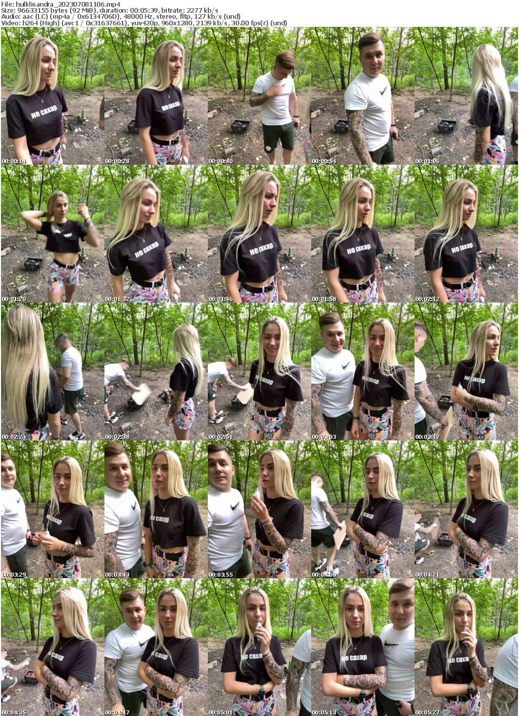 Preview thumb from hulklisandra on 2023-07-08 @ bongacams