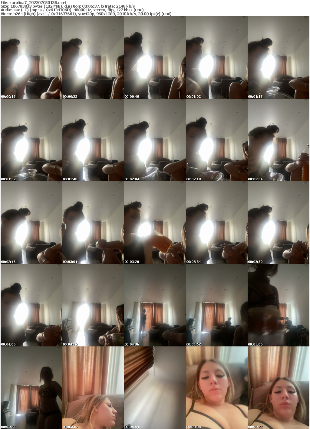 Preview thumb from karolina7 on 2023-07-08 @ bongacams