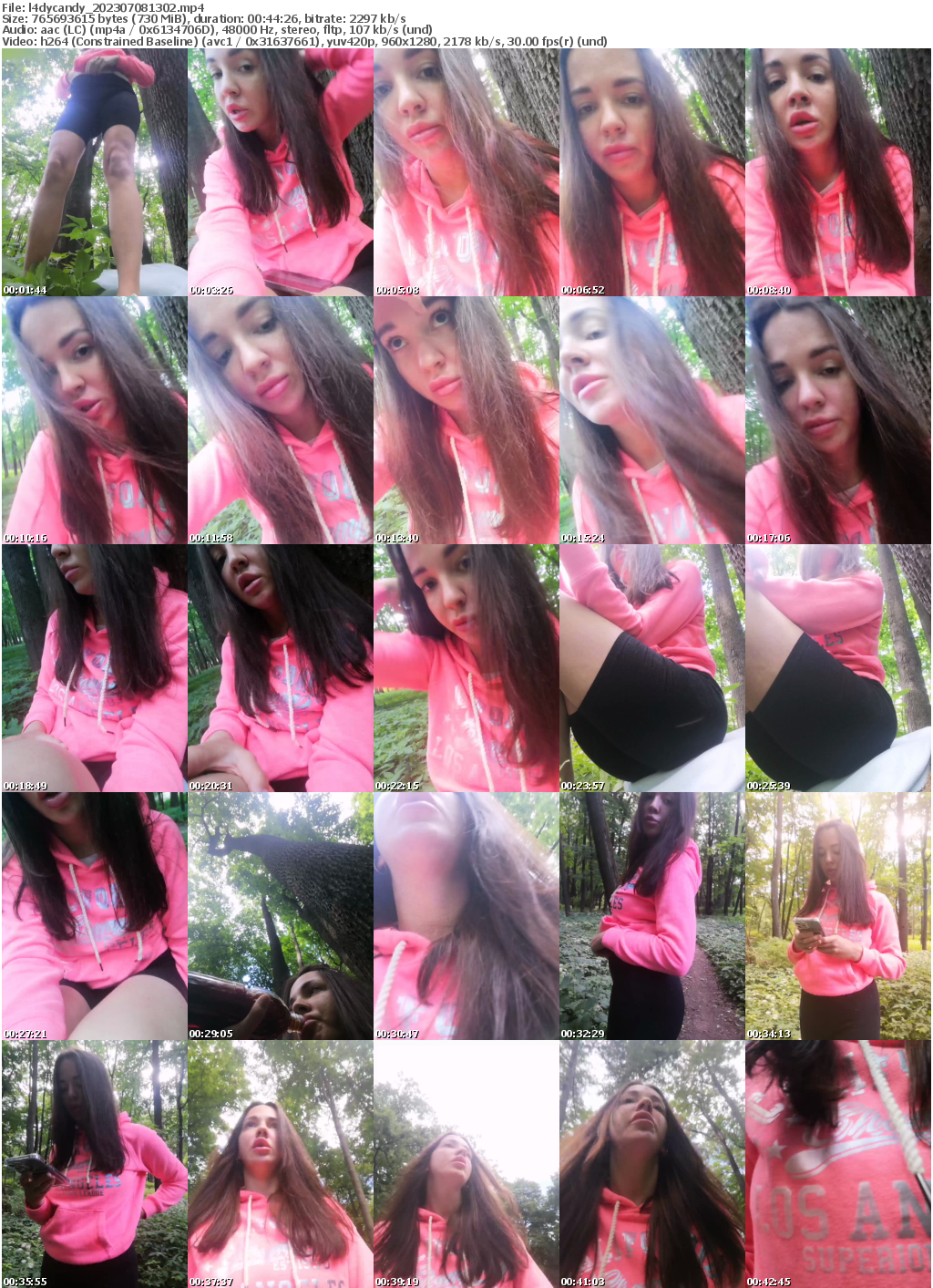 Preview thumb from l4dycandy on 2023-07-08 @ bongacams