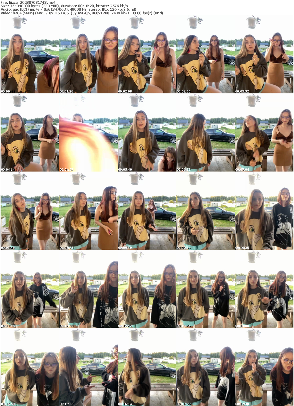 Preview thumb from liizza on 2023-07-08 @ bongacams