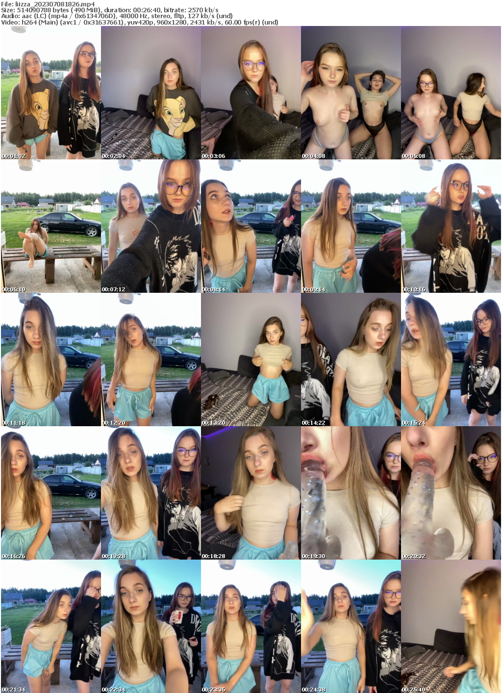 Preview thumb from liizza on 2023-07-08 @ bongacams