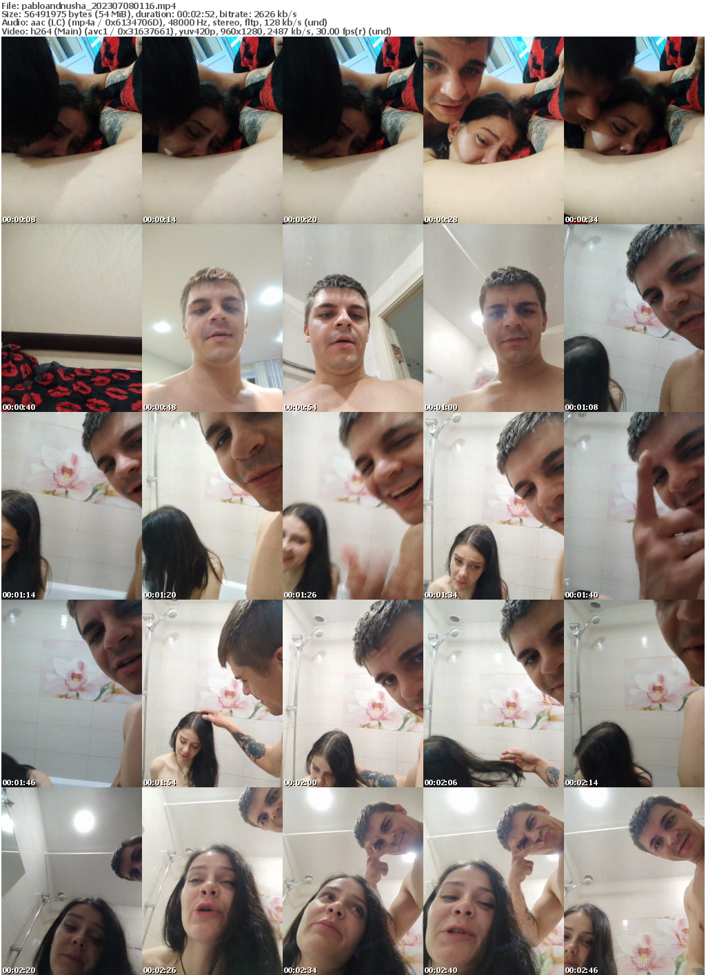 Preview thumb from pabloandnusha on 2023-07-08 @ bongacams