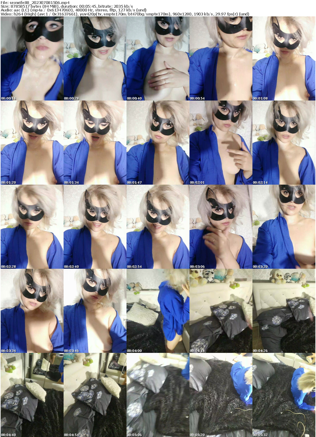 Preview thumb from sexwife88 on 2023-07-08 @ bongacams