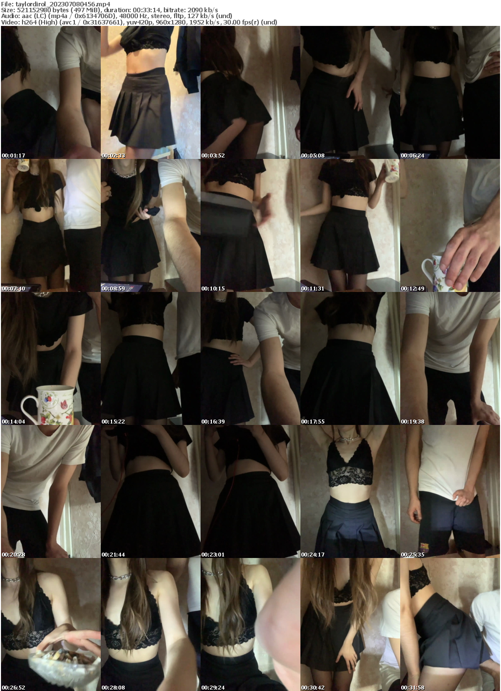 Preview thumb from taylordirol on 2023-07-08 @ bongacams