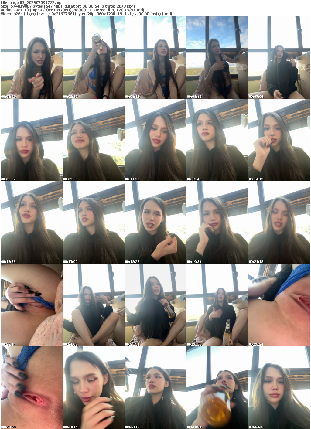 Preview thumb from angelll3 on 2023-07-09 @ bongacams