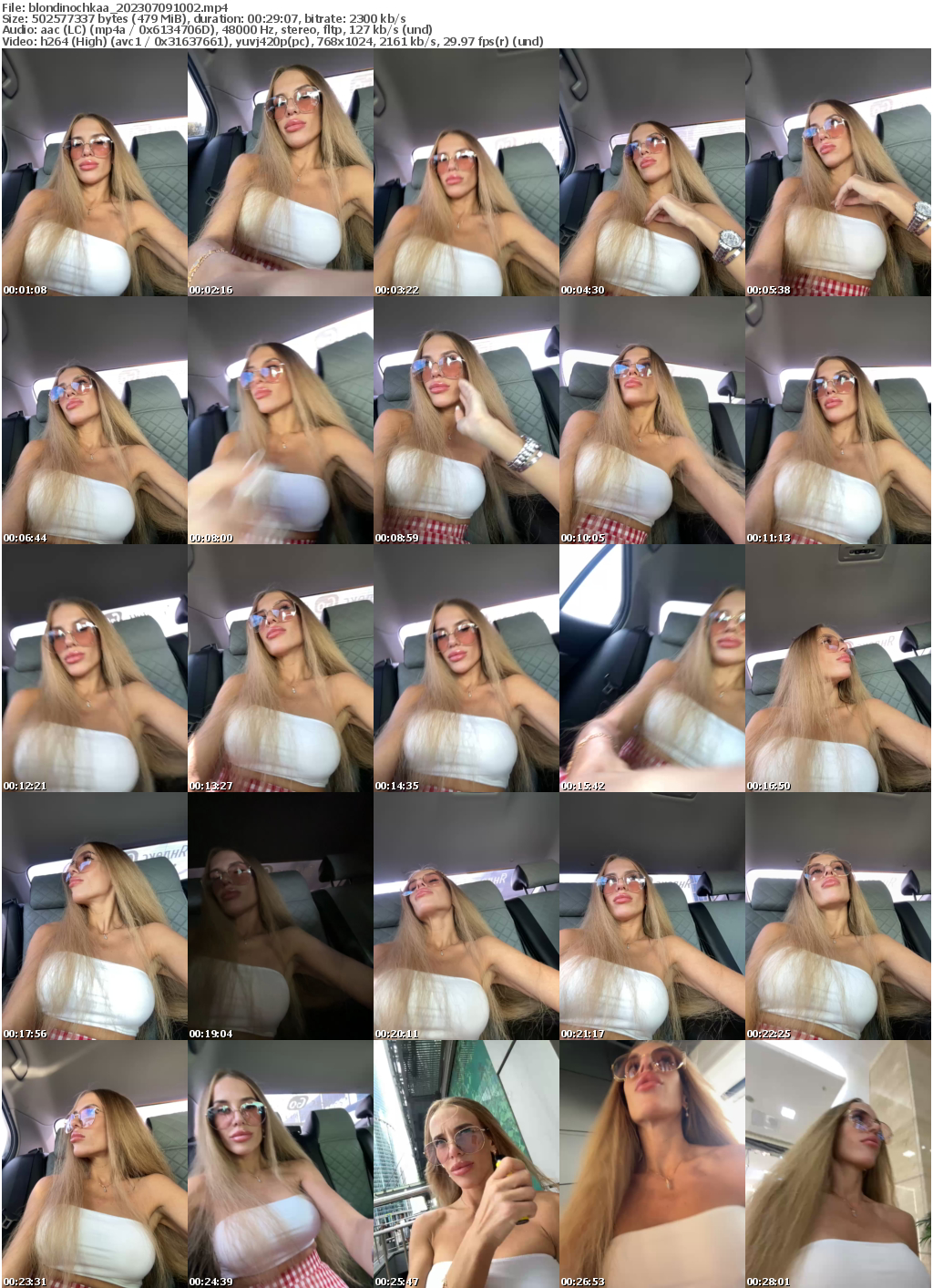 Preview thumb from blondinochkaa on 2023-07-09 @ bongacams