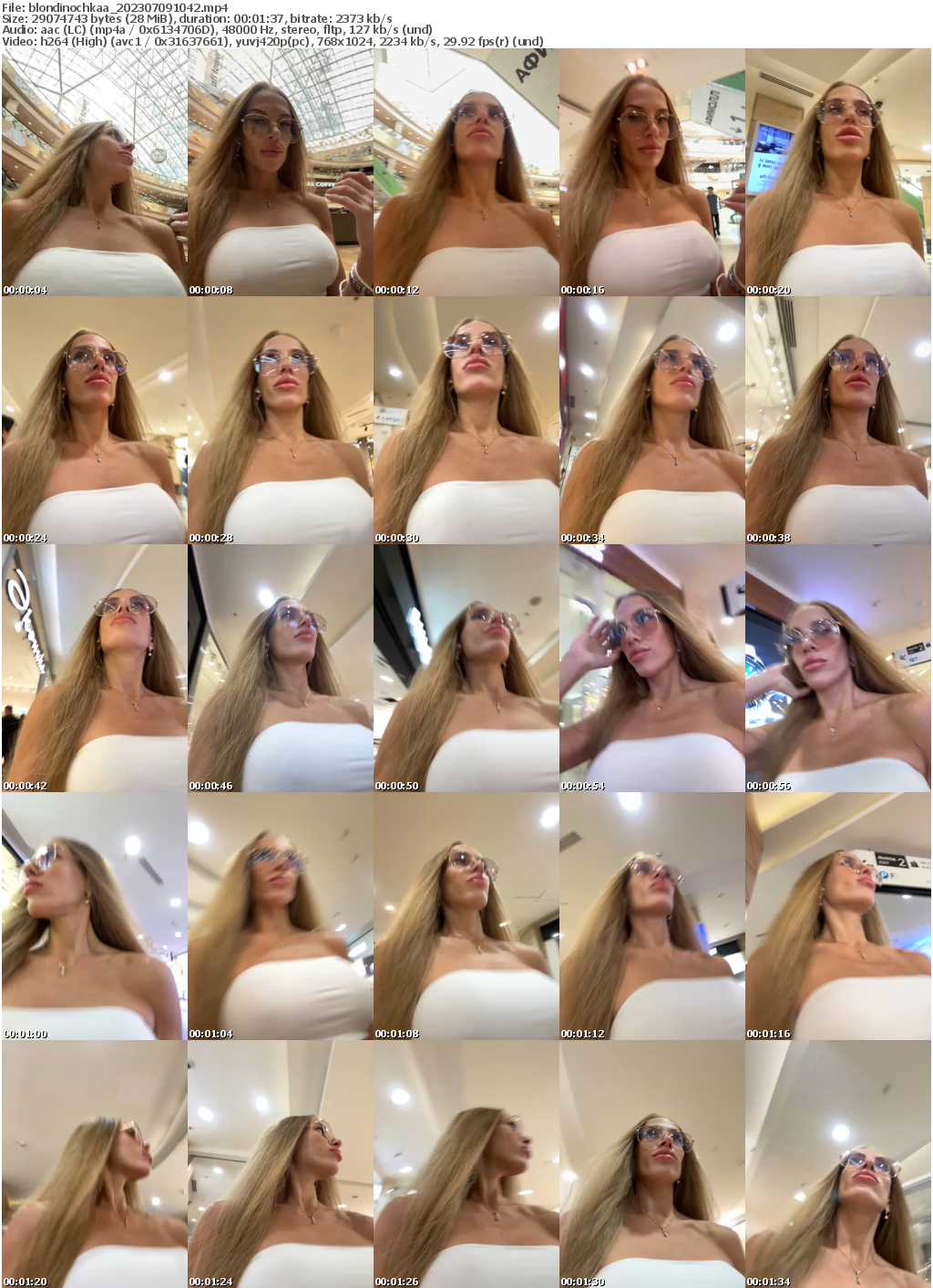 Preview thumb from blondinochkaa on 2023-07-09 @ bongacams