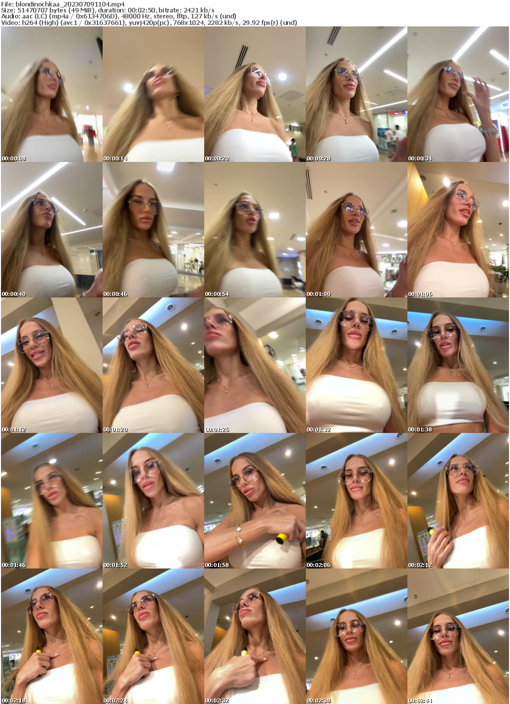 Preview thumb from blondinochkaa on 2023-07-09 @ bongacams