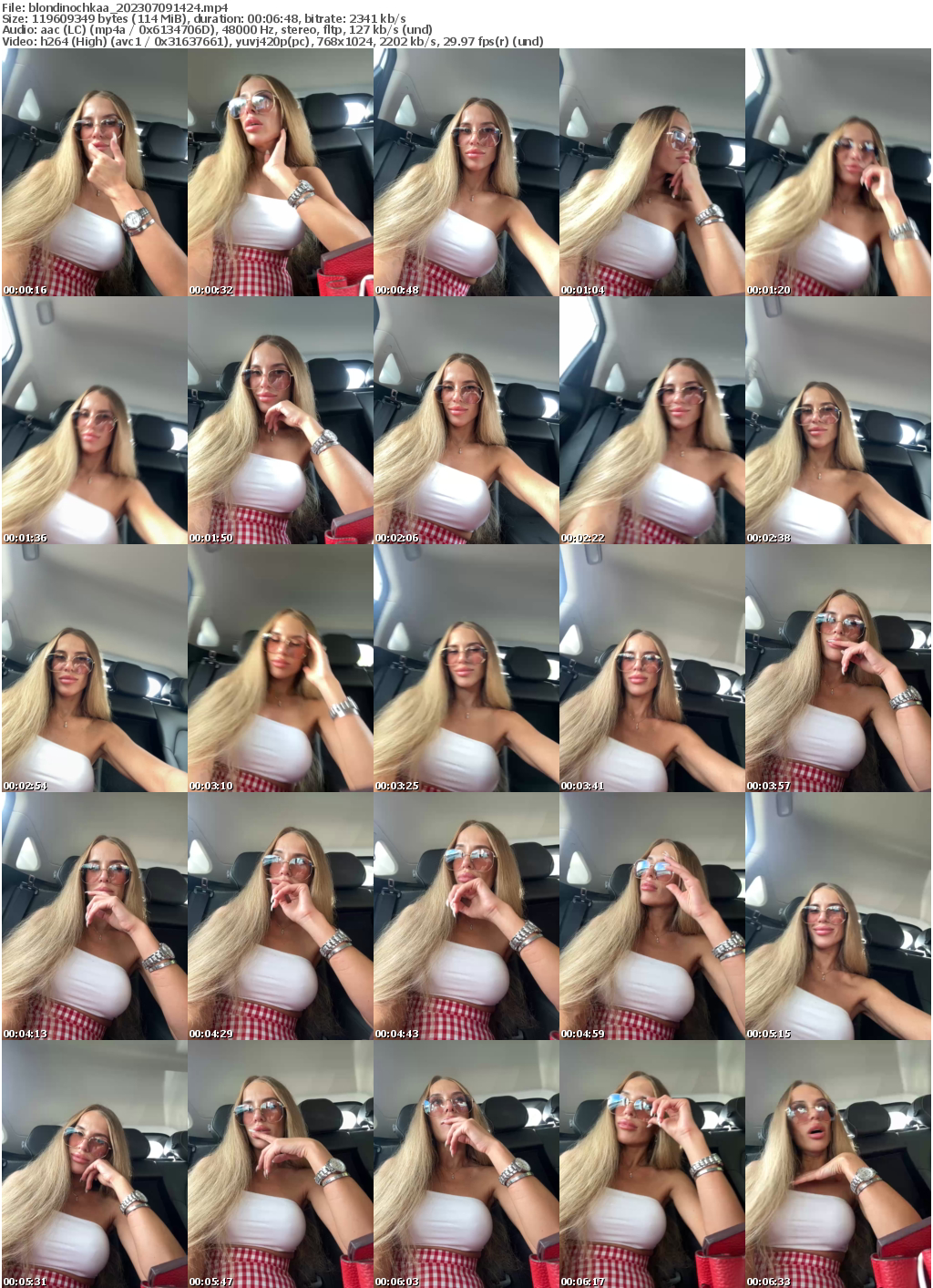 Preview thumb from blondinochkaa on 2023-07-09 @ bongacams