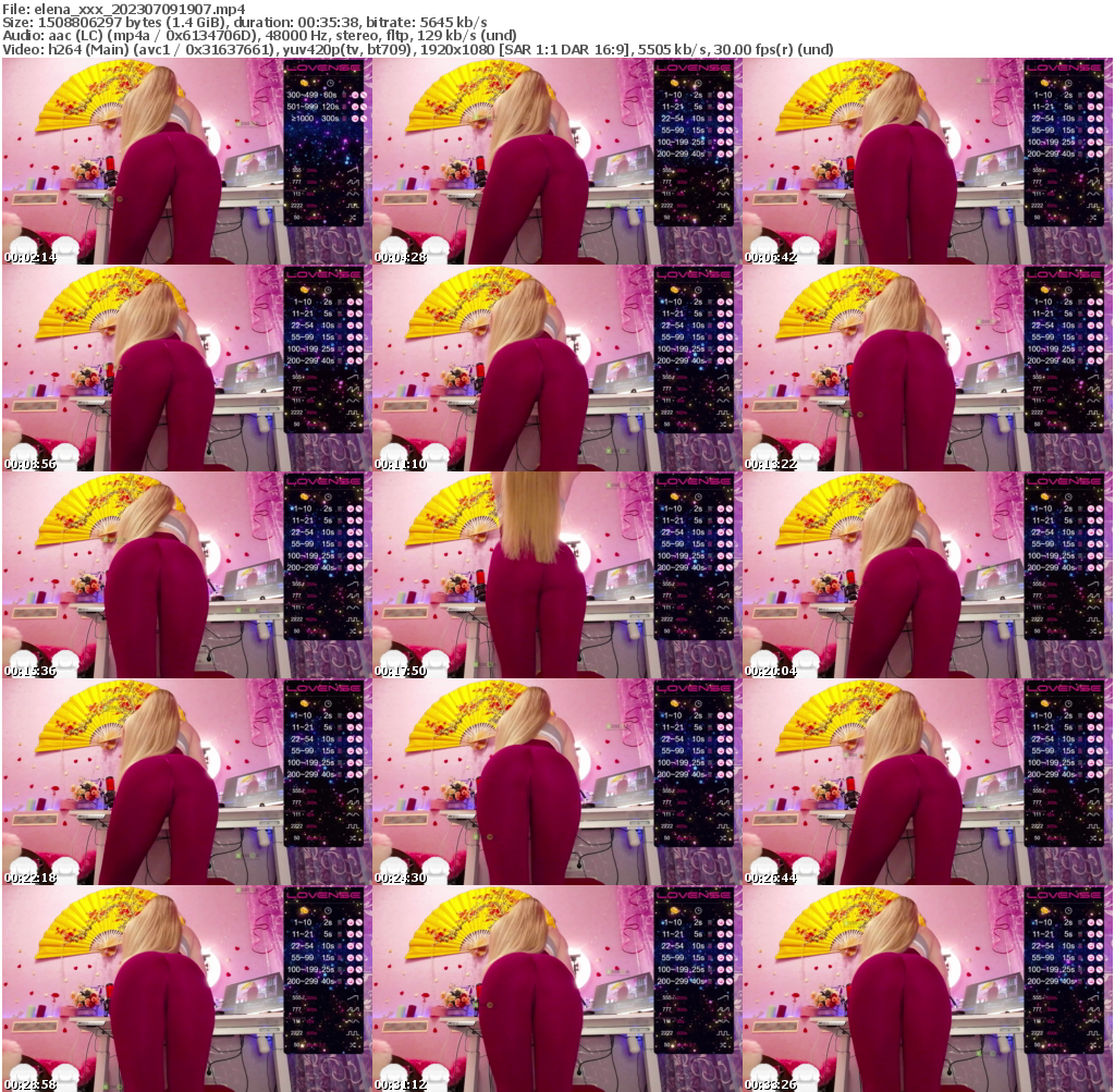 Preview thumb from elena_xxx on 2023-07-09 @ bongacams