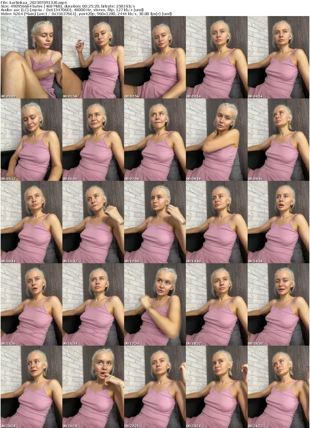 Preview thumb from kartinkaa on 2023-07-09 @ bongacams