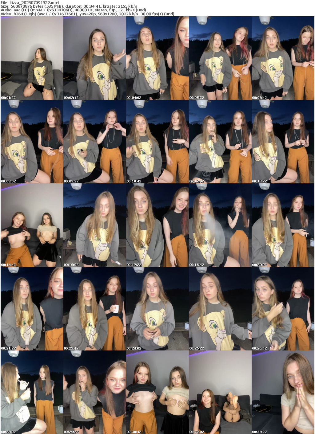 Preview thumb from liizza on 2023-07-09 @ bongacams
