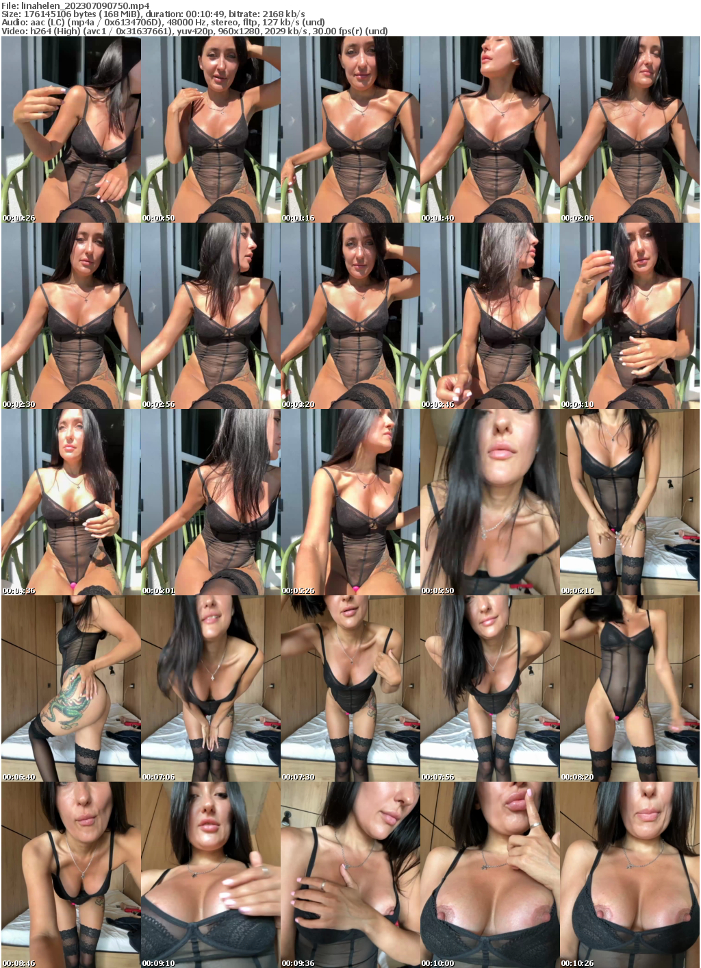 Preview thumb from linahelen on 2023-07-09 @ bongacams