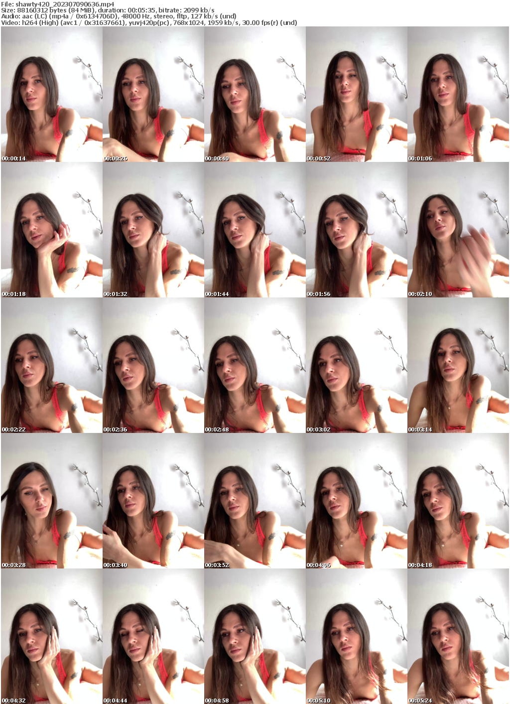 Preview thumb from shawty420 on 2023-07-09 @ bongacams