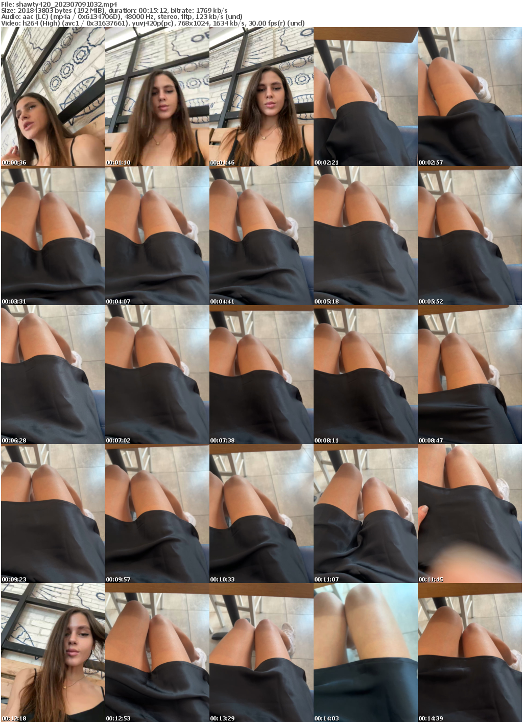 Preview thumb from shawty420 on 2023-07-09 @ bongacams