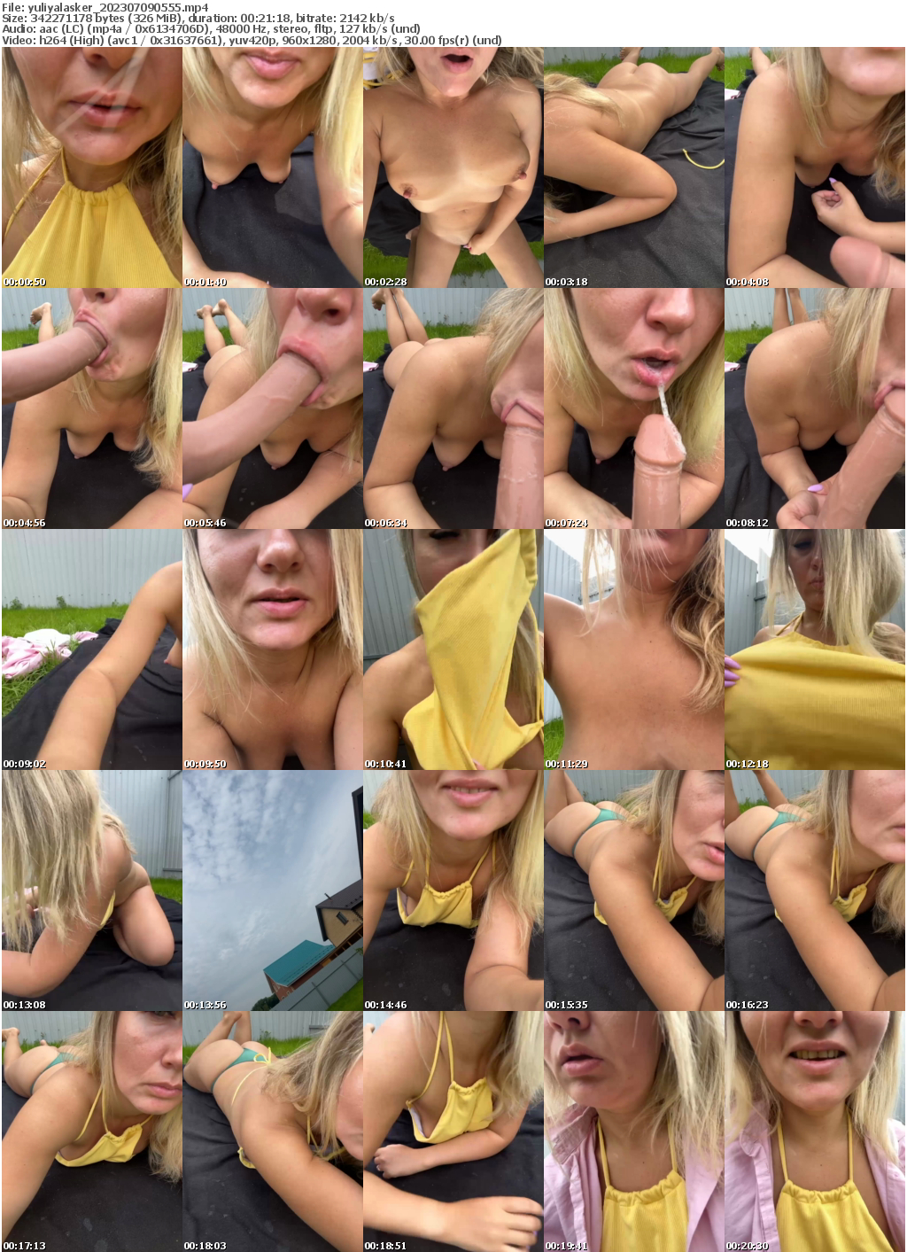 Preview thumb from yuliyalasker on 2023-07-09 @ bongacams