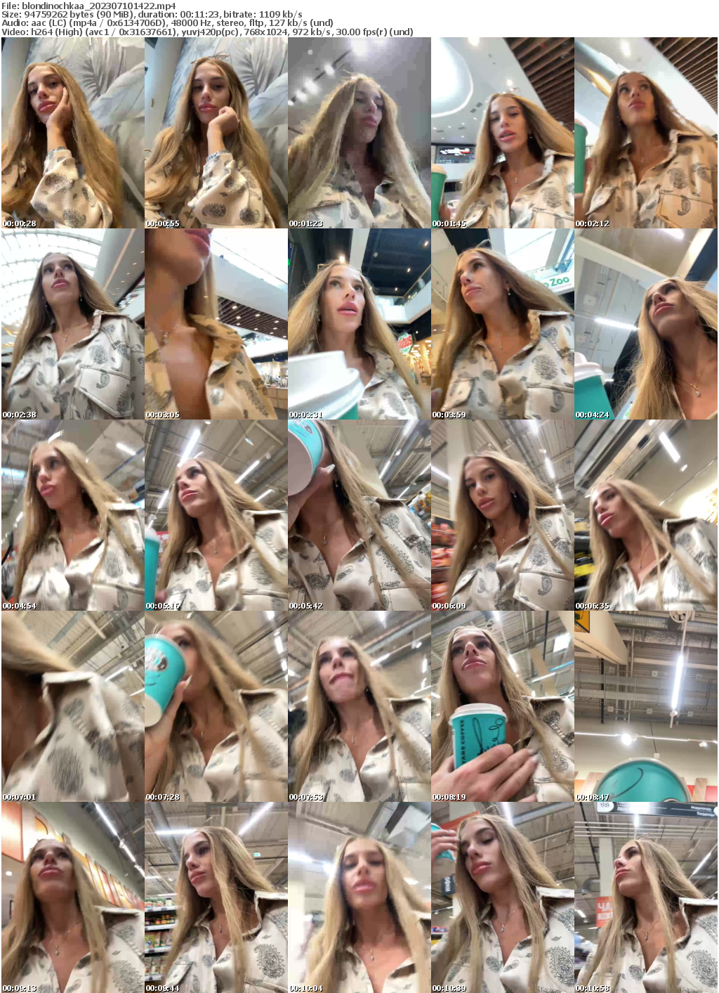 Preview thumb from blondinochkaa on 2023-07-10 @ bongacams