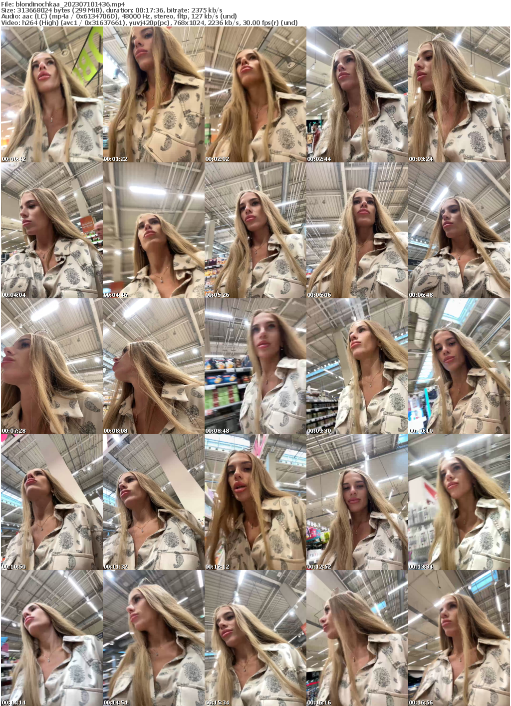 Preview thumb from blondinochkaa on 2023-07-10 @ bongacams