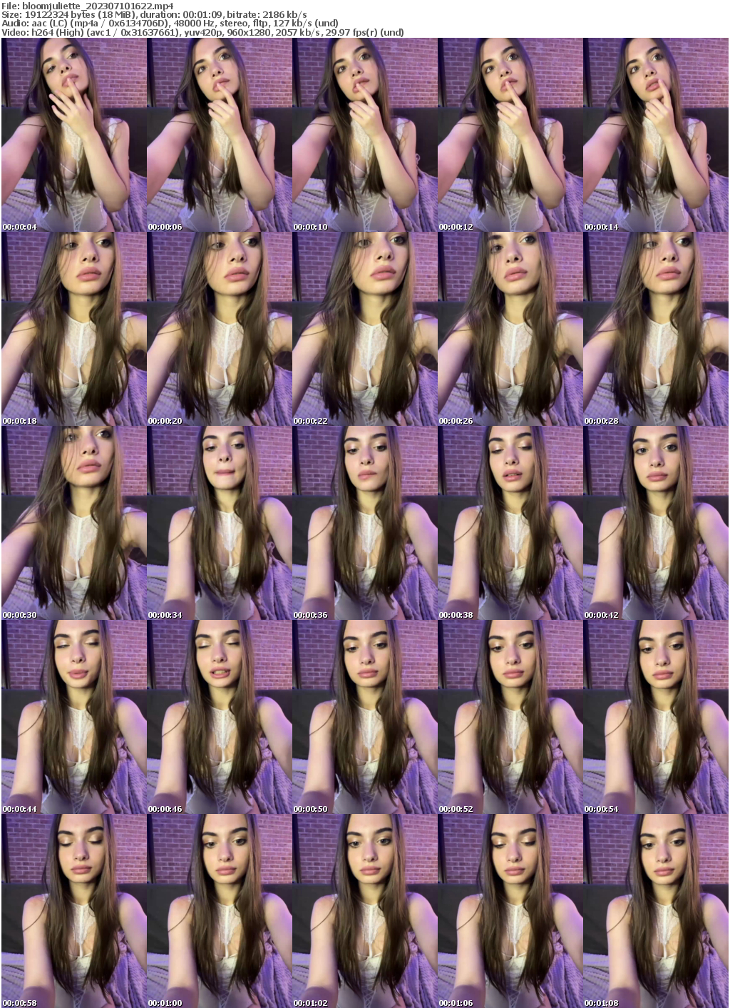 Preview thumb from bloomjuliette on 2023-07-10 @ bongacams