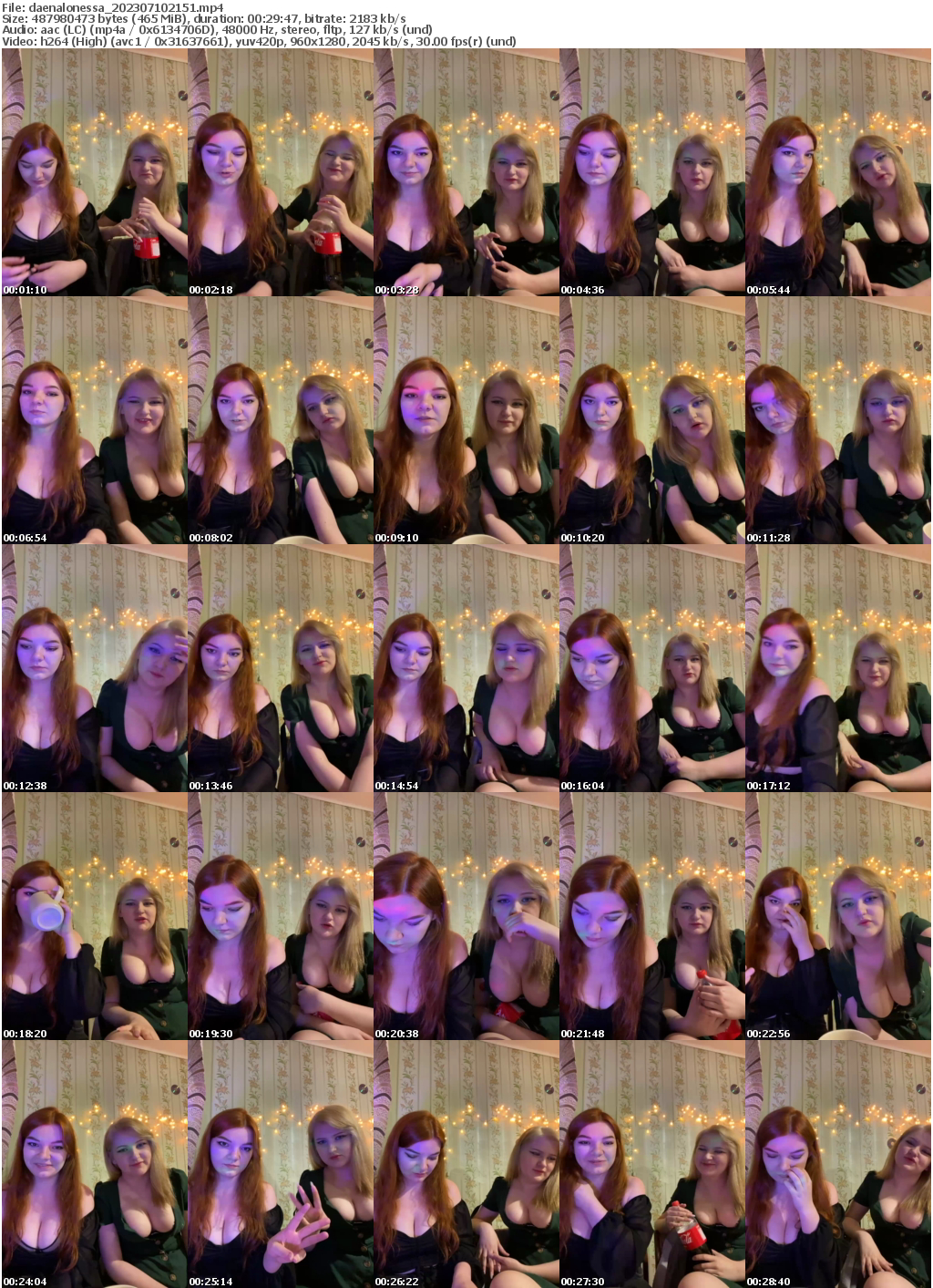 Preview thumb from daenalonessa on 2023-07-10 @ bongacams