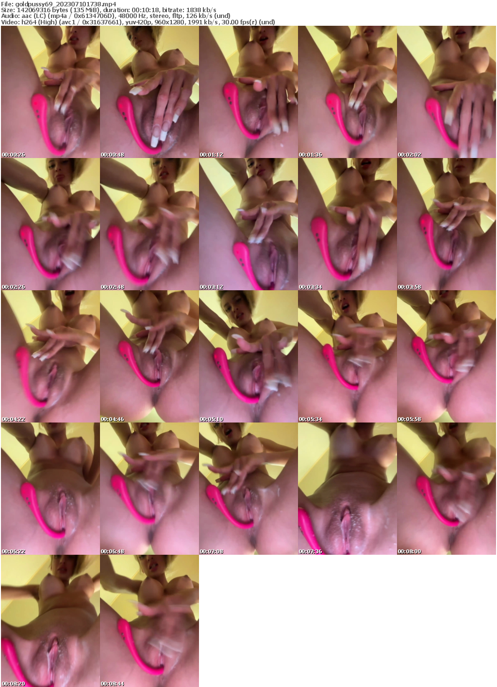 Preview thumb from goldpussy69 on 2023-07-10 @ bongacams