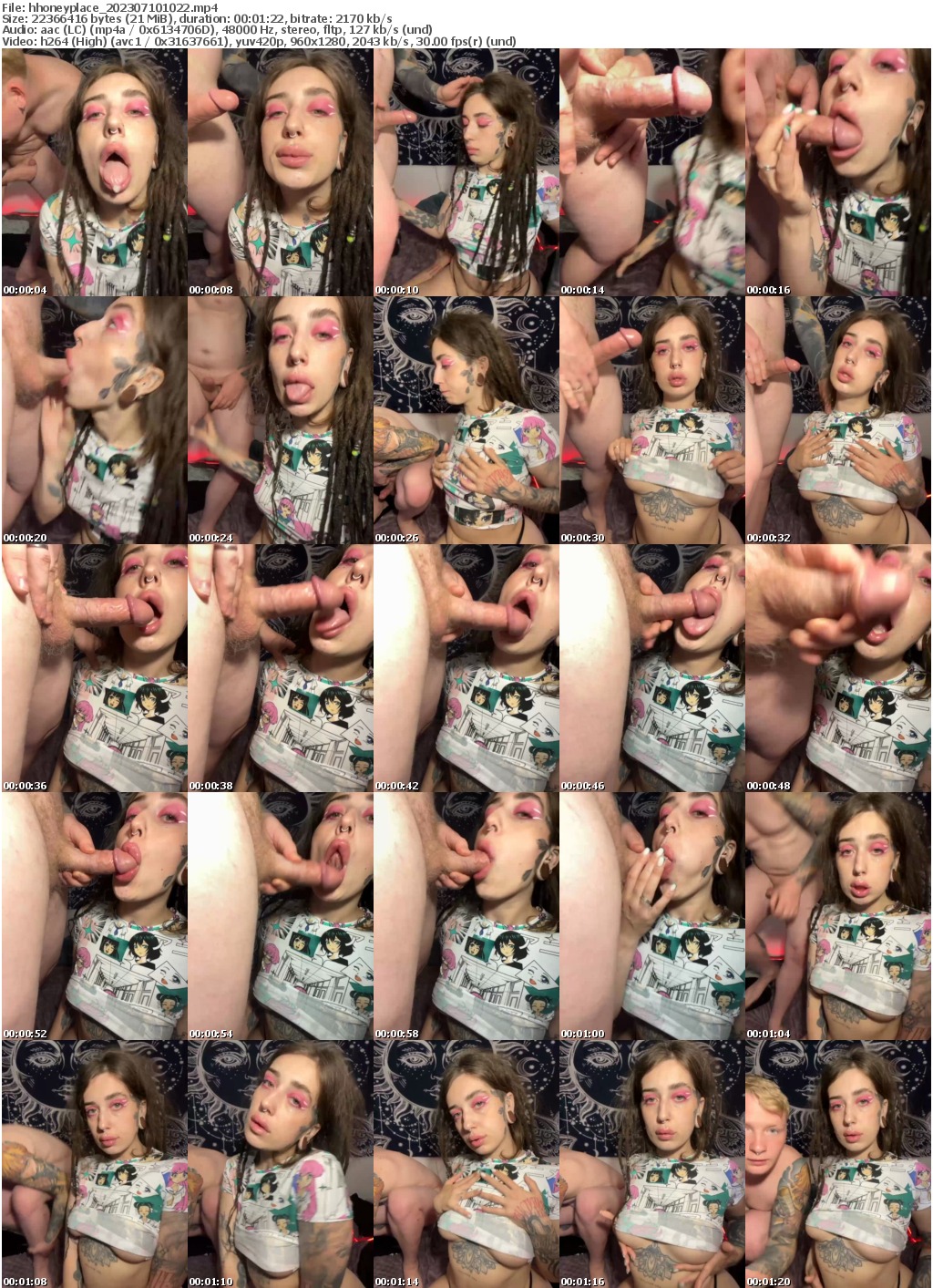 Preview thumb from hhoneyplace on 2023-07-10 @ bongacams