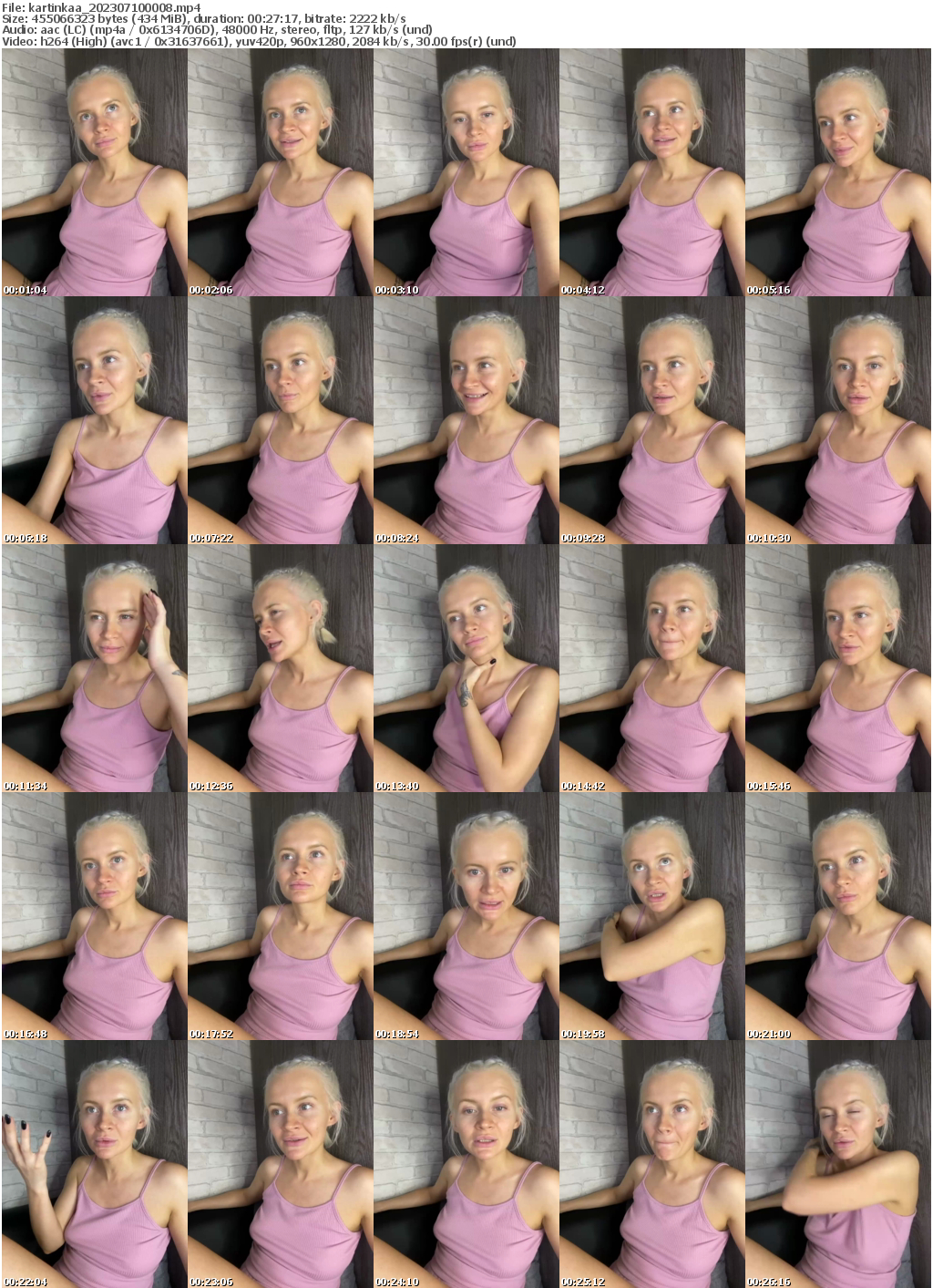 Preview thumb from kartinkaa on 2023-07-10 @ bongacams