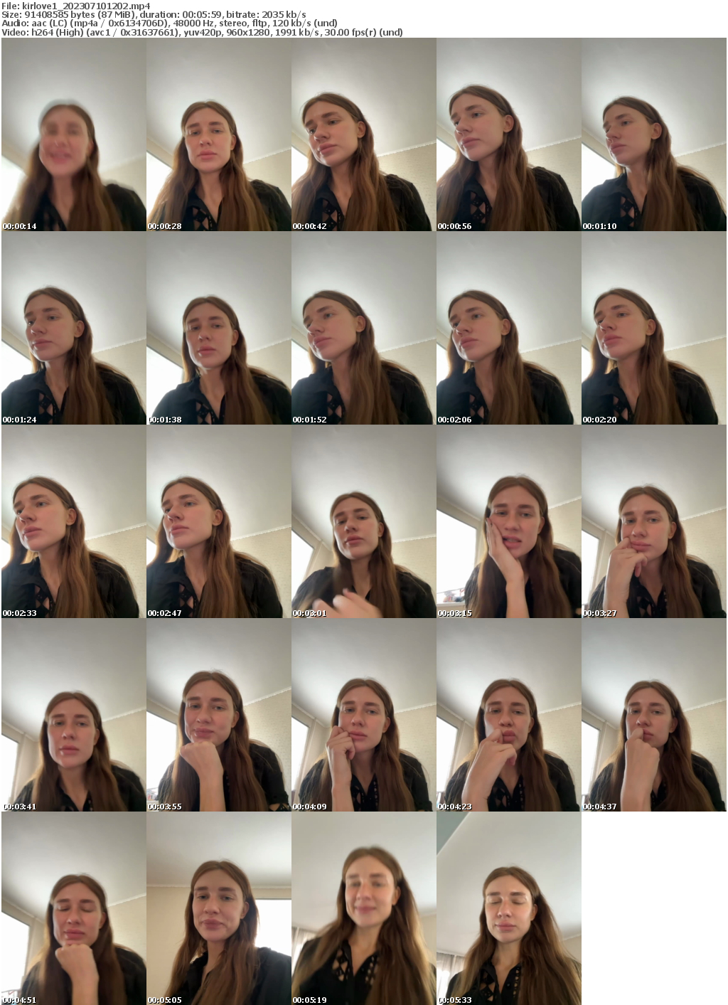 Preview thumb from kirlove1 on 2023-07-10 @ bongacams