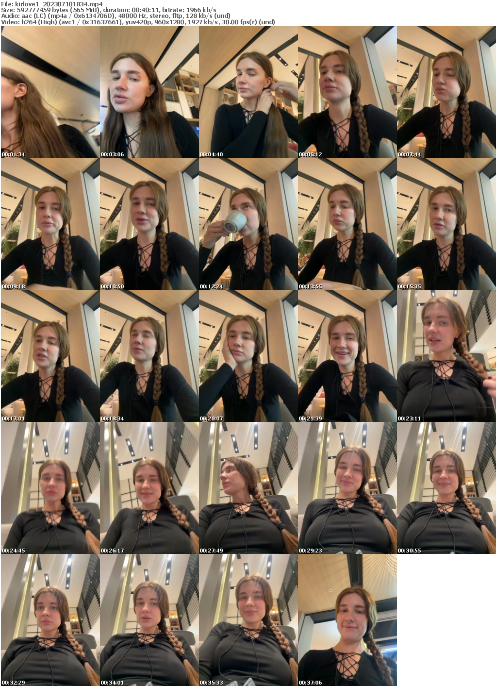 Preview thumb from kirlove1 on 2023-07-10 @ bongacams