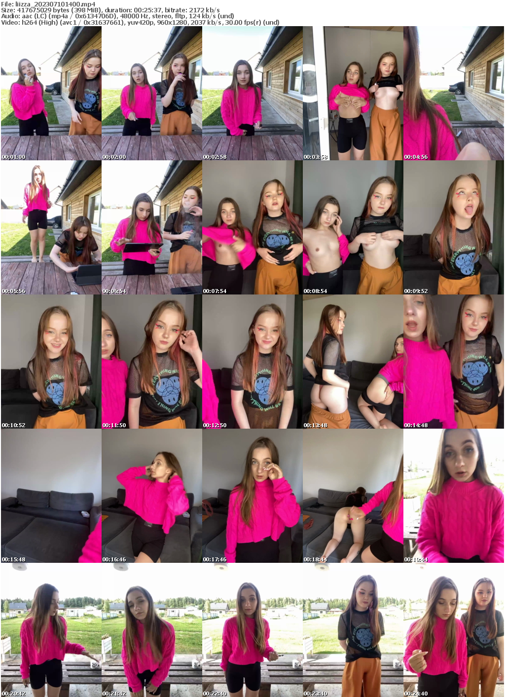 Preview thumb from liizza on 2023-07-10 @ bongacams