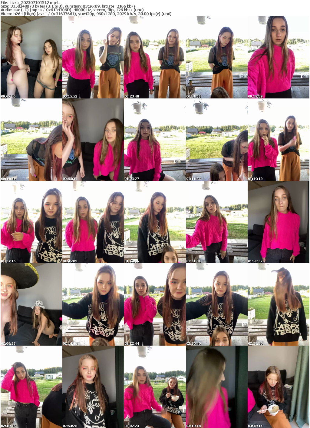 Preview thumb from liizza on 2023-07-10 @ bongacams