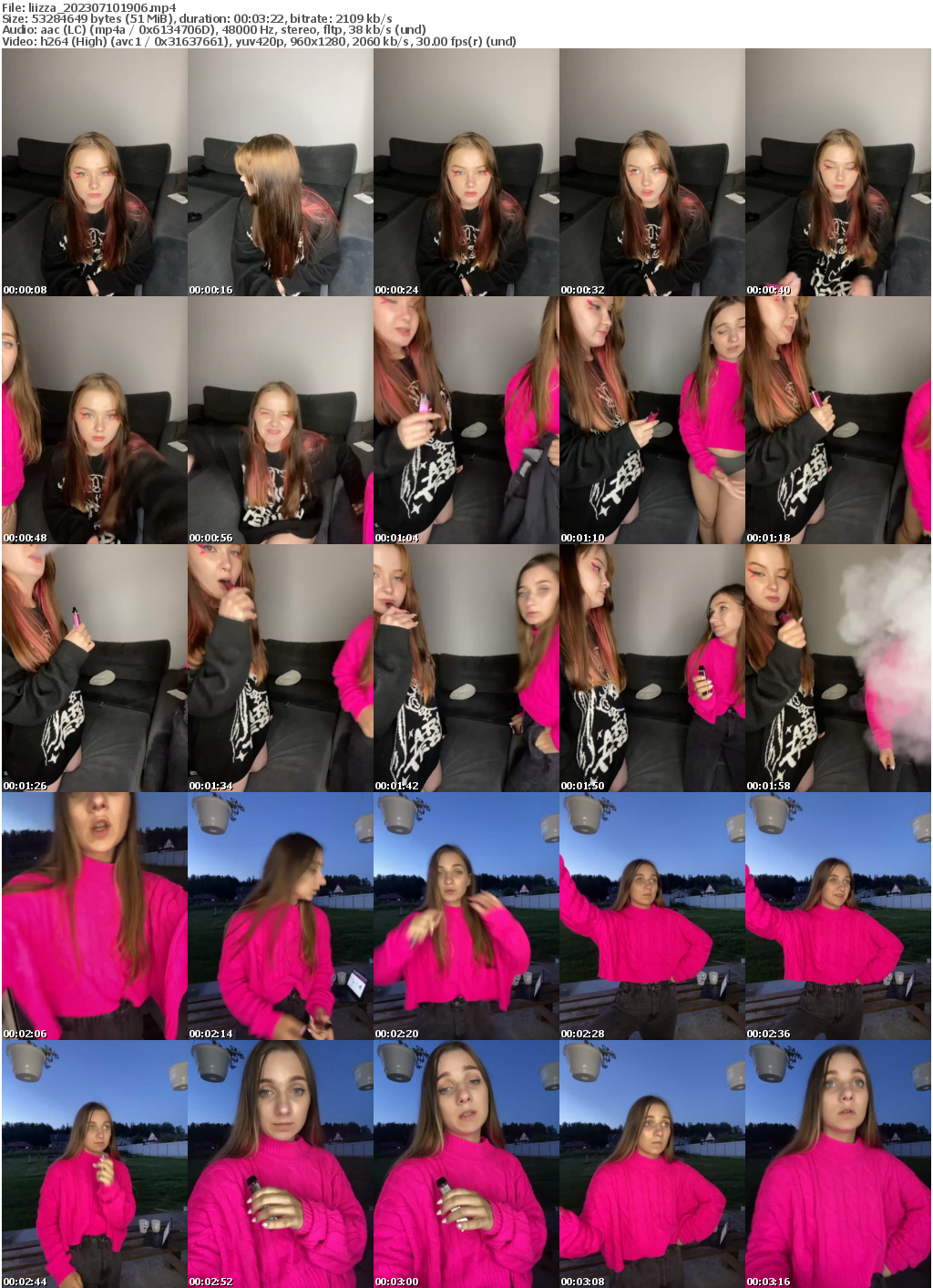 Preview thumb from liizza on 2023-07-10 @ bongacams