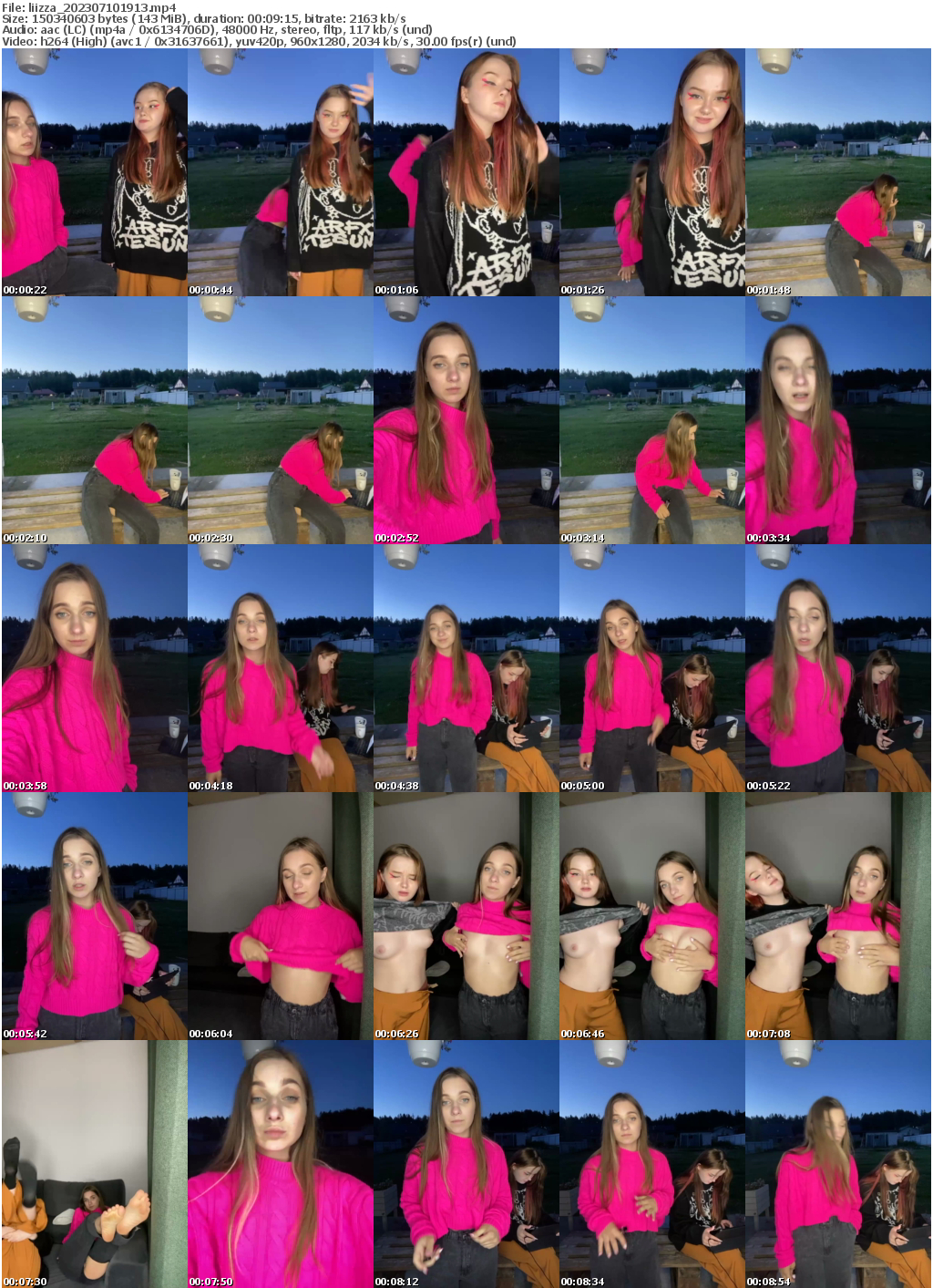 Preview thumb from liizza on 2023-07-10 @ bongacams