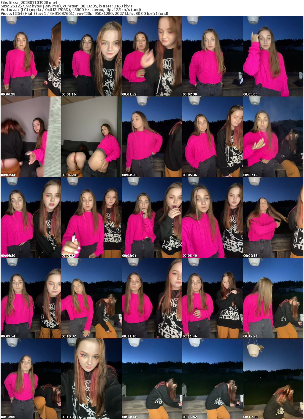 Preview thumb from liizza on 2023-07-10 @ bongacams