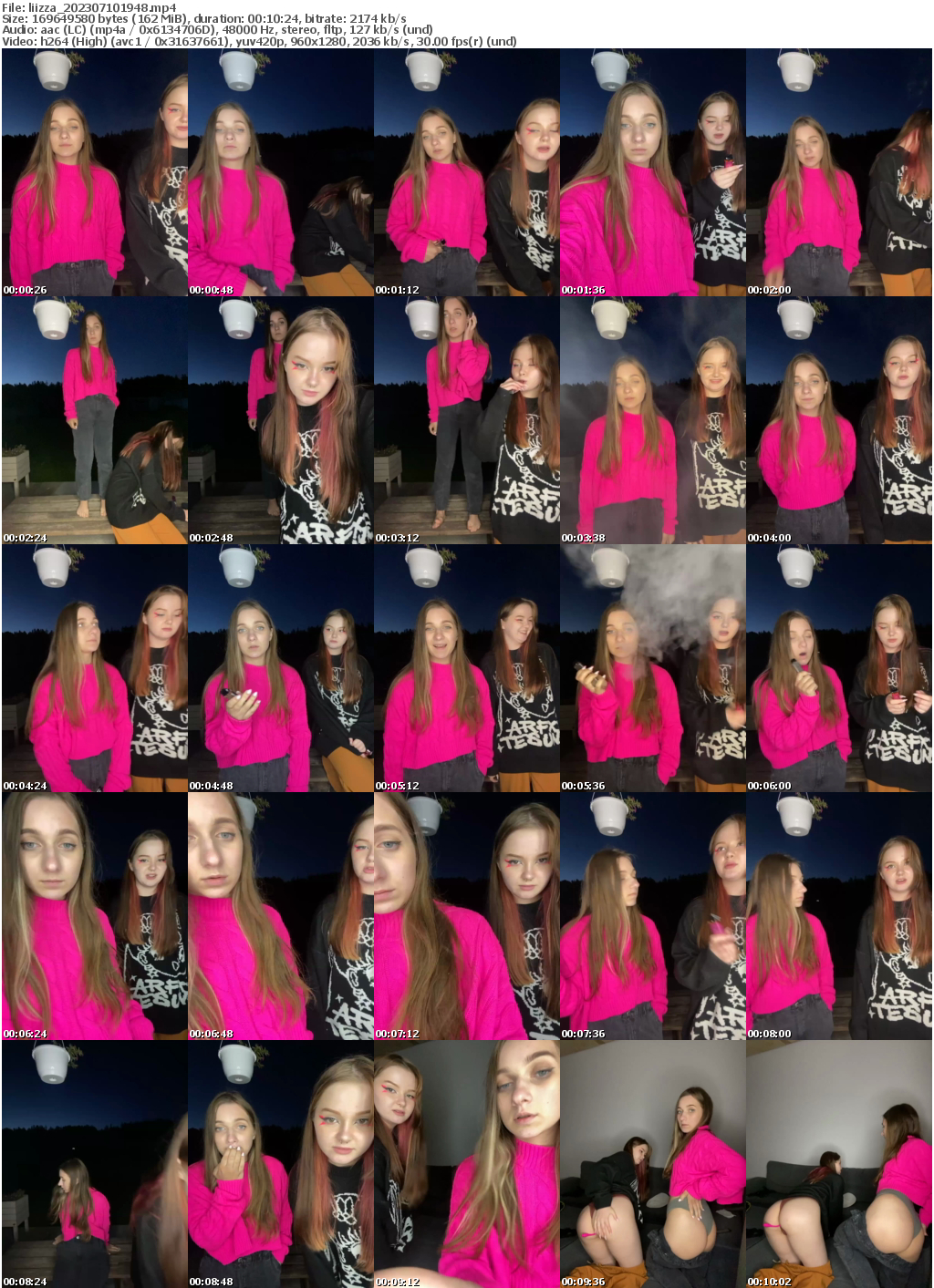 Preview thumb from liizza on 2023-07-10 @ bongacams