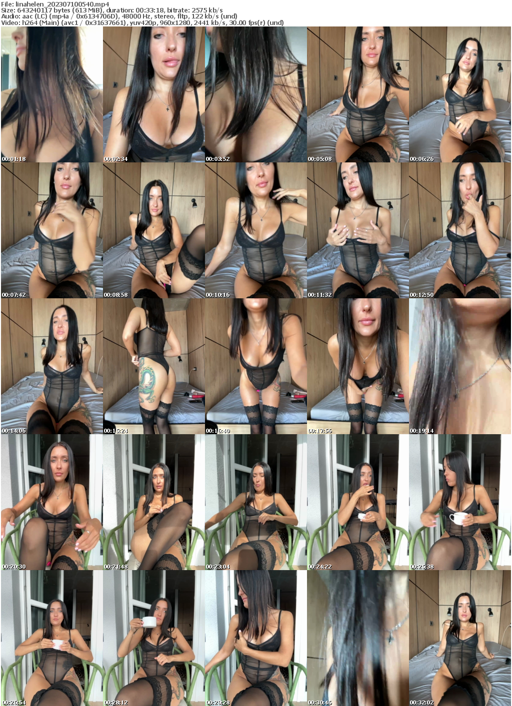 Preview thumb from linahelen on 2023-07-10 @ bongacams