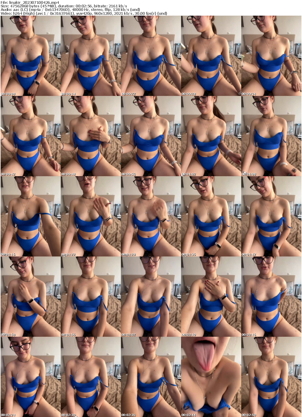 Preview thumb from linakir on 2023-07-10 @ bongacams