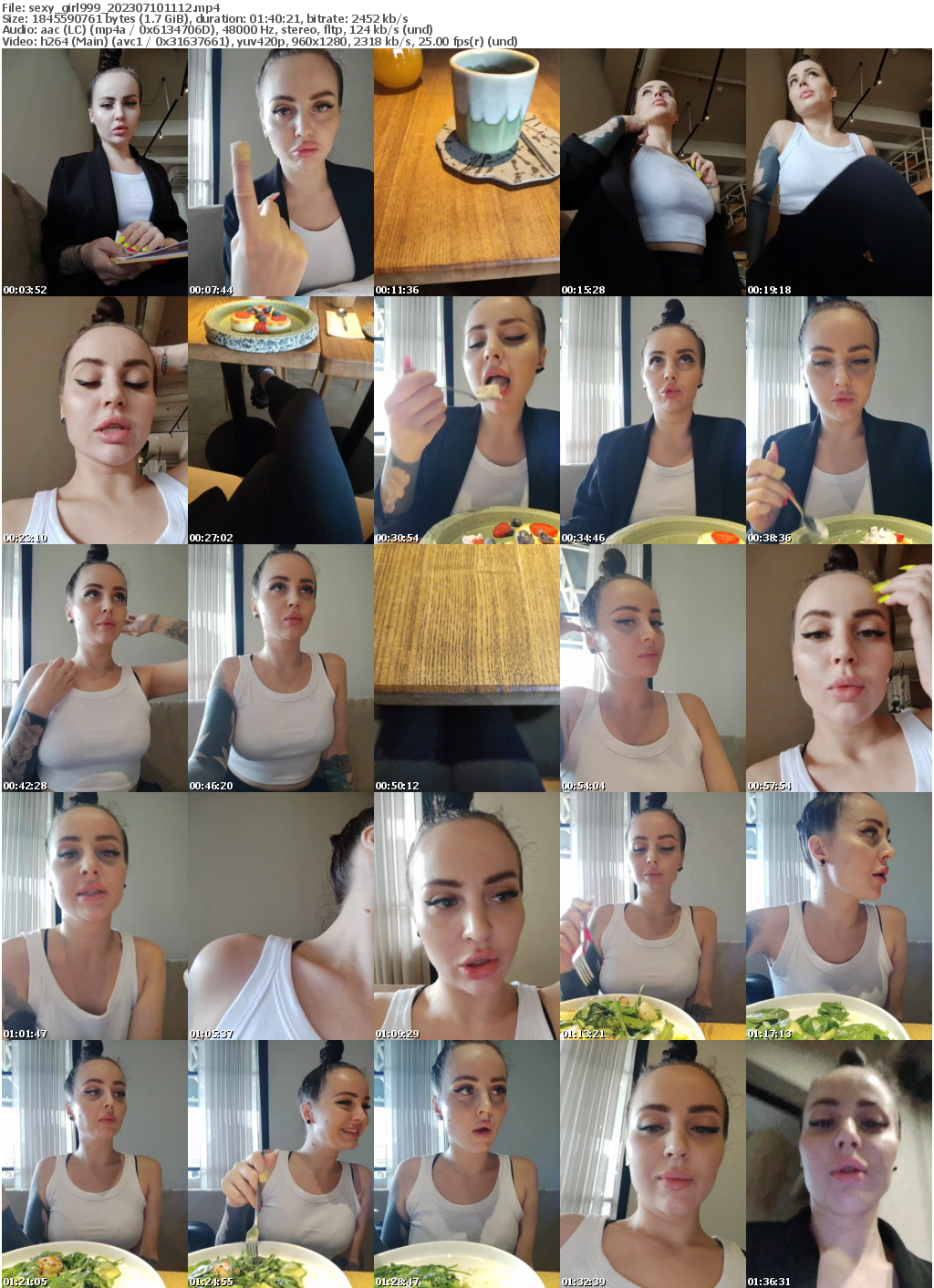 Preview thumb from sexy_girl999 on 2023-07-10 @ bongacams