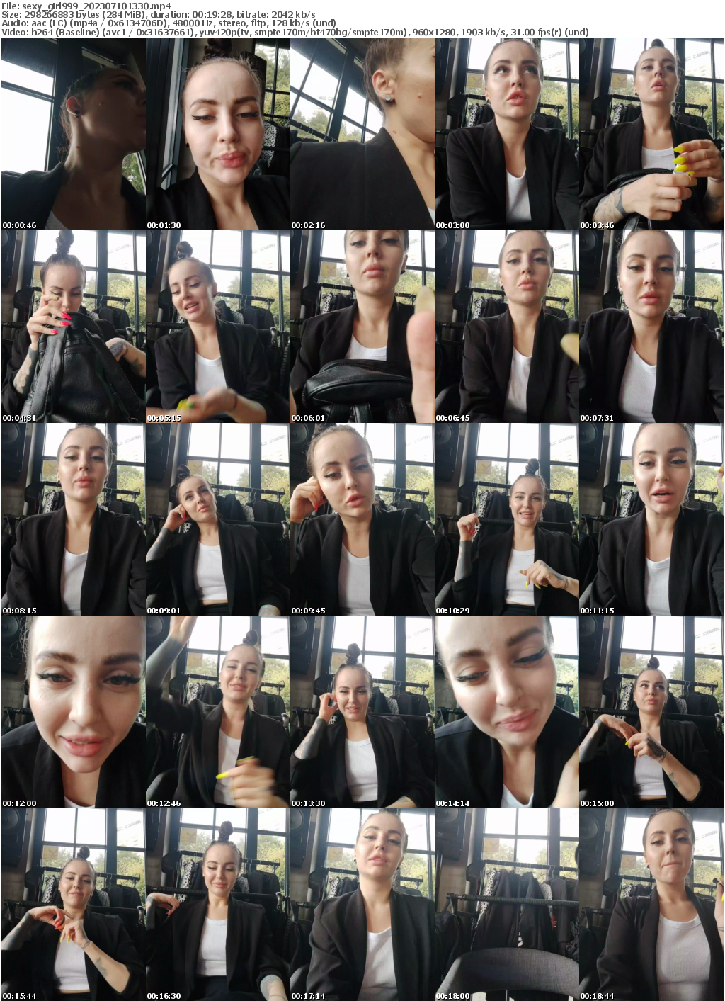 Preview thumb from sexy_girl999 on 2023-07-10 @ bongacams