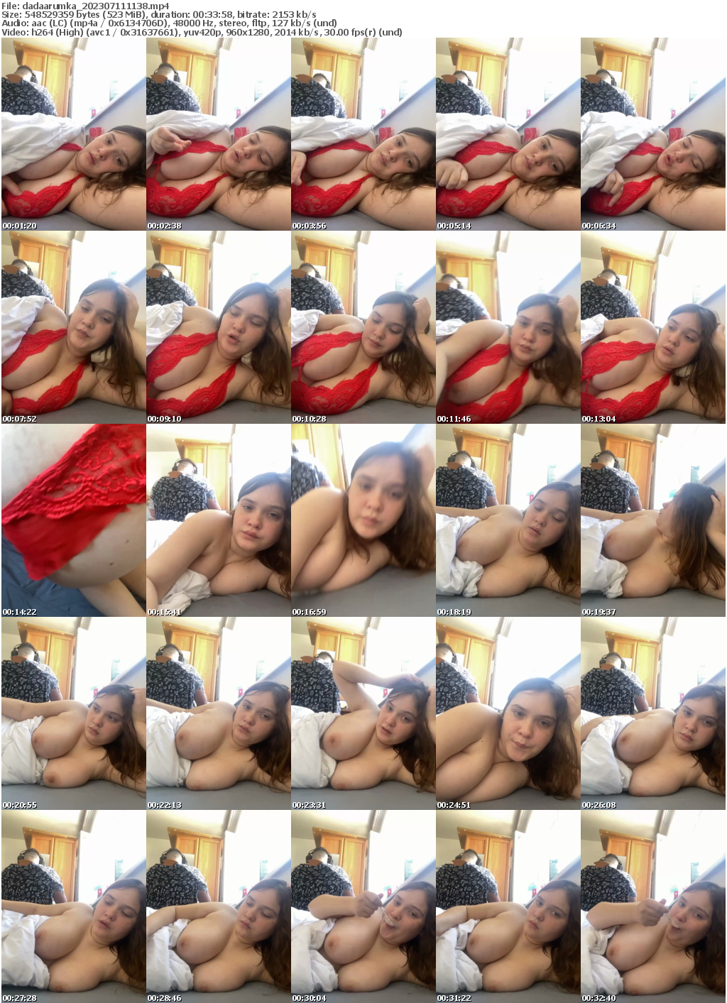 Preview thumb from dadaarumka on 2023-07-11 @ bongacams