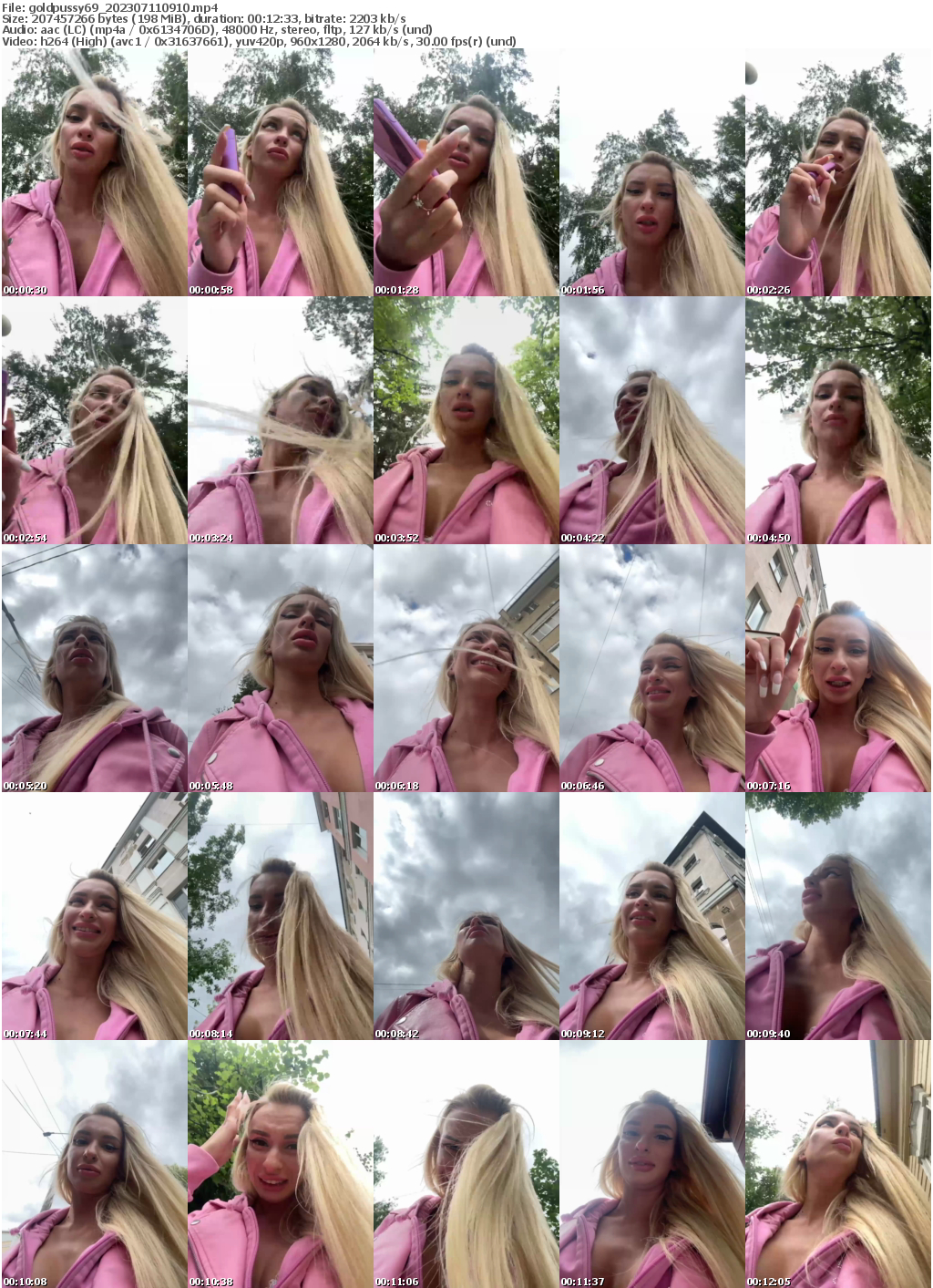 Preview thumb from goldpussy69 on 2023-07-11 @ bongacams