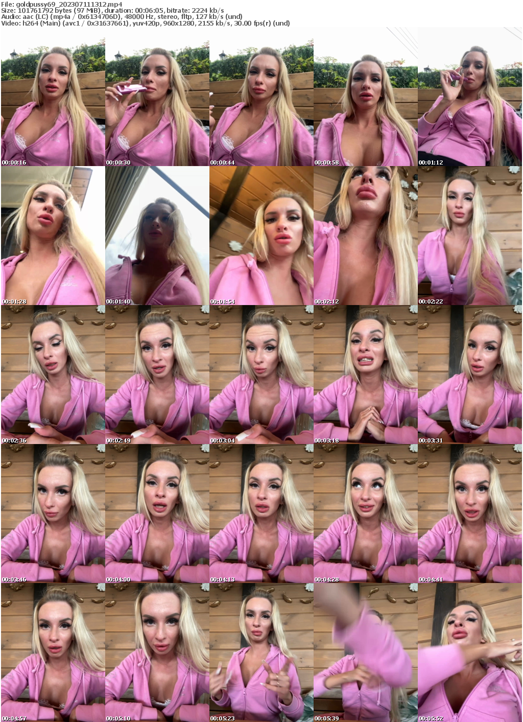 Preview thumb from goldpussy69 on 2023-07-11 @ bongacams