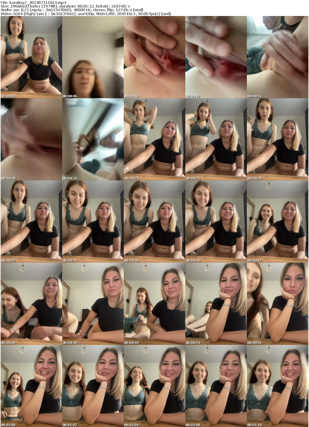 Preview thumb from karolina7 on 2023-07-11 @ bongacams