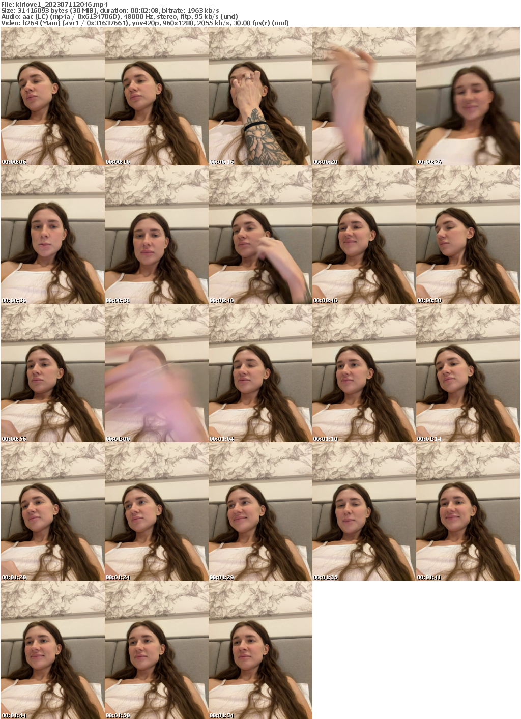 Preview thumb from kirlove1 on 2023-07-11 @ bongacams