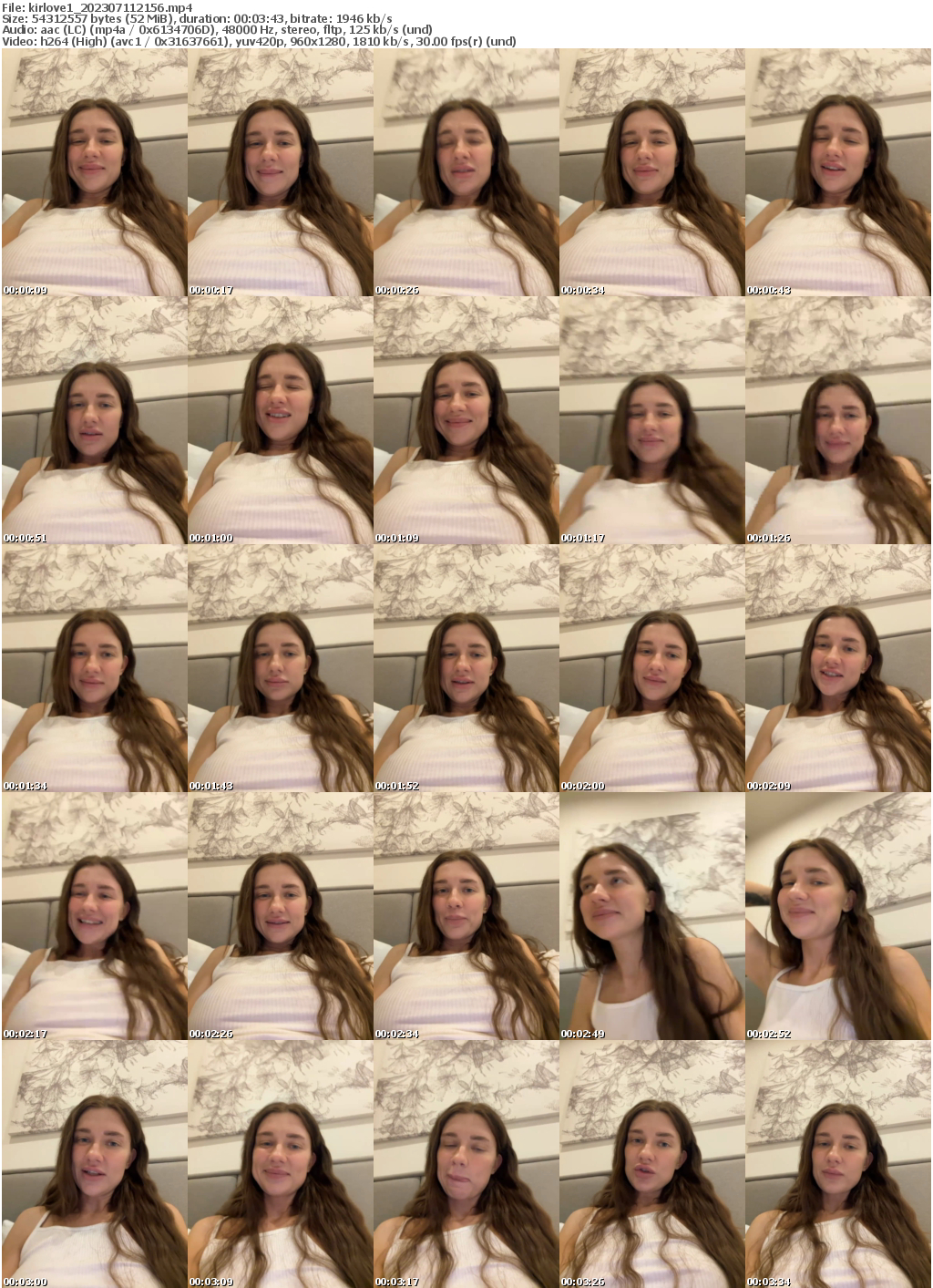 Preview thumb from kirlove1 on 2023-07-11 @ bongacams